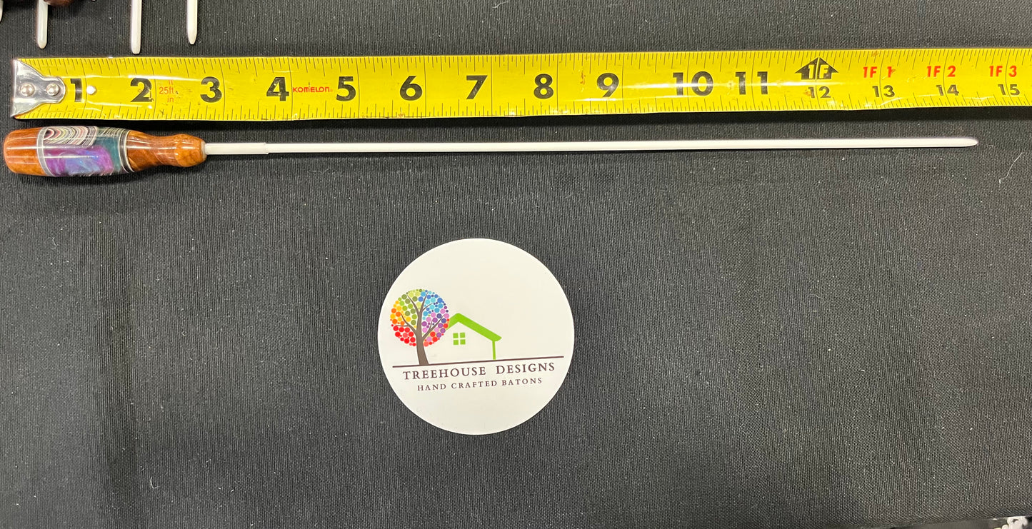 Wood and Acrylic