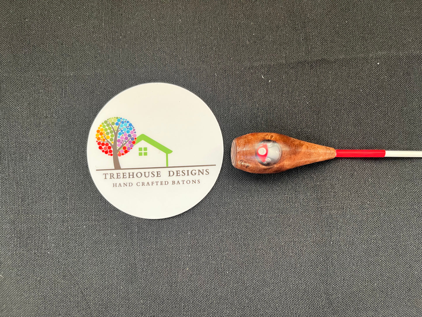 Wood and mushroom inlay