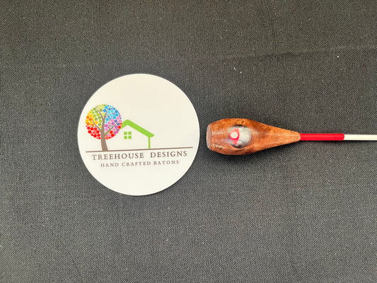 Wood and mushroom inlay