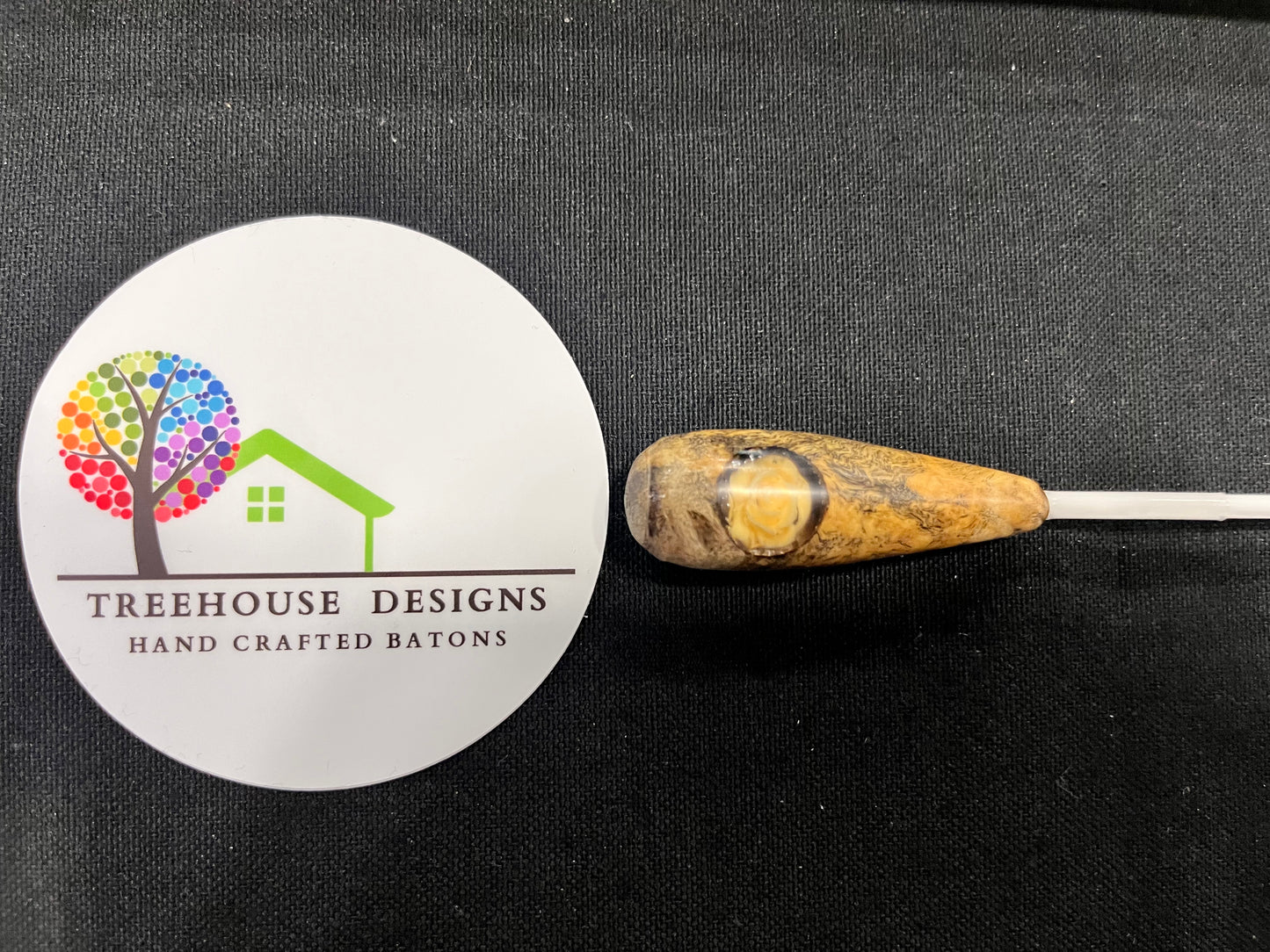 Wood and Acrylic Inlay